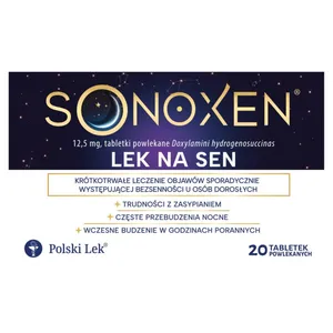 Sonoxen 12,5 mg, 20 tabletek