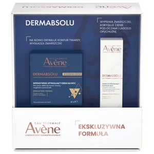 Zestaw Avene Dermabsolu - krem na noc, 40 ml + krem wypełniający kontur oka, 15 ml