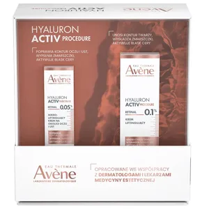 Zestaw Avene Hyaluron Active Procedure - krem liftingujący, 30 ml + krem do okolicy oczu i ust, 15 ml