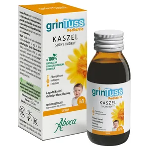 Aboca Grintuss Pediatric - syrop na kaszel mokry i suchy, 180 g