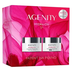 Zestaw Agenity 1 Hydra-Ox - antyoksydacyjny krem nawilżający na dzień, SPF 20, 50 ml + odbudowujący krem nawilżający na noc, 50 ml
