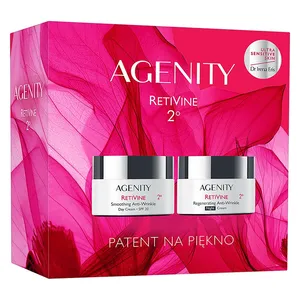 Zestaw Agenity 2 RetiVine - wygładzający krem przeciwzmarszczkowy na dzień, SPF 20, 50 ml + regenerujący krem przeciwzmarszczkowy na noc, 50 ml