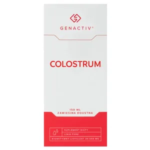 Genactiv Colostrum, zawiesina doustna, od 3 lat, 150 ml