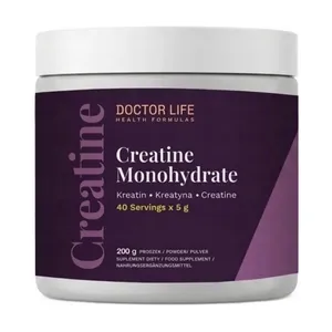 Doctor Life Creatine Monohydrate, smak neutralny, 200 g