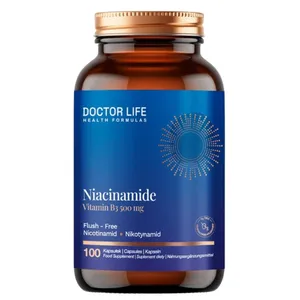 Doctor Life Niacinamide Vitamin B3 500 mg, 100 kapsułek