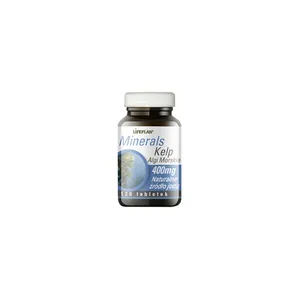 Lifeplan Minerals - Kelp Algi Morskie, 120 tabletek (Data ważności: 30.11.2026)