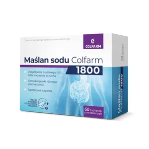 Colfarm Maślan Sodu 1800, 60 tabletek