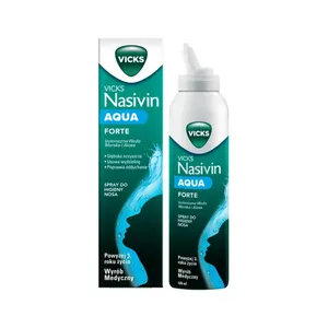 Nasivin Aqua Forte, izotoniczny spray do higieny nosa, 120 ml