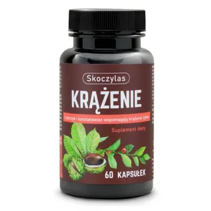 Skoczylas Krążenie ruszczyk, diosmina, kasztanowiec, 60 kapsułek
