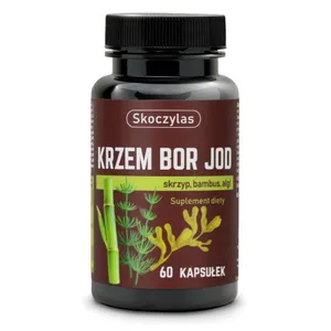 Skoczylas Krzem Bor Jod, 60 kapsułek