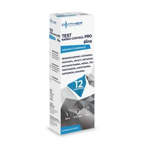 Test Narko Control Pro 12 substancji, ślina, 1 sztuka
