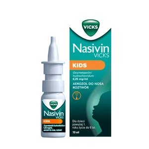Nasivin Kids 0,25 mg/ml, aerozol do nosa, roztwór, 10 ml