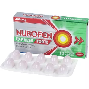 Nurofen Express Forte 400 mg, 10 kapsułek miękkich
