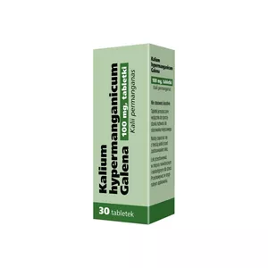Kalium Hypermanganicum Galena 100 mg, 30 tabletek