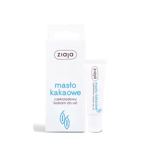 ziaja masło kakaowe - czekoladowy balsam do ust, 10 ml