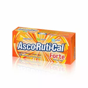 AscoRutiCal Forte - tabletki powlekane, 20 sztuk