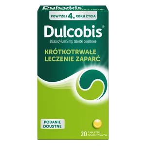 Dulcobis 5 mg, 20 tabletek dojelitowych