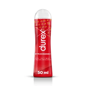 Durex Strawberry - żel intymny, truskawkowy, bez cukru 50 ml