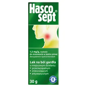 Hascosept 1,5 mg/g, spray, 30 g