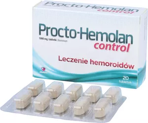 Procto-Hemolan Control 1000 mg, 20 tabletek