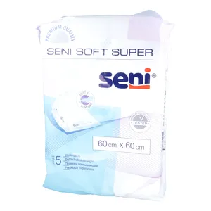 Seni Soft - podkłady higieniczne, 60 cm x 60 cm, 5 sztuk