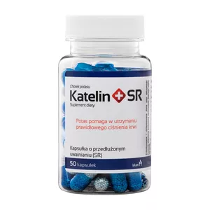 Katelin+ SR - suplement potasu, 50 kapsułek