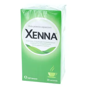 XENNA - zioła przeciw zaparciom, 30 mg, 20 saszetek