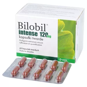 Bilobil Intense 120 mg, 60 kapsułek