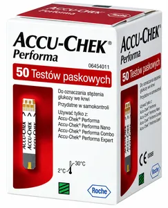 ACCU-CHEK Performa - paski testowe, 50 sztuk