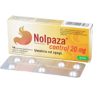 Nolpaza Control 20 mg, 14 tabletek dojelitowych