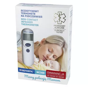 DIAGNOSTIC NC300 - bezdotykowy termometr na podczerwień, 1 sztuka
