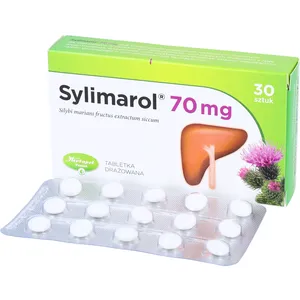 Sylimarol 70 mg, 30 tabletek drażowanych