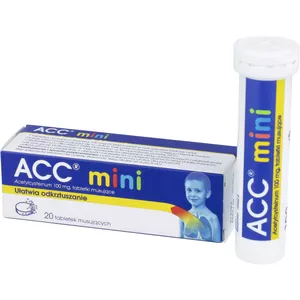 ACC mini 100 mg, 20 tabletek musujących