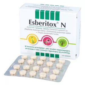 Esberitox N 0,215 ml /tabletkę, 100 tabletek