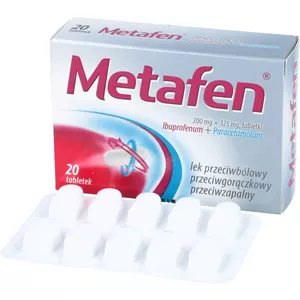 Metafen 200 mg + 325 mg, 20 tabletek