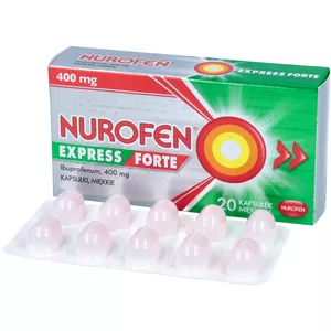 Nurofen Express Forte 400 mg, 20 kapsułek miękkich