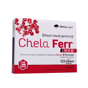 Olimp Chela-Ferr MED+, 30 kapsułek