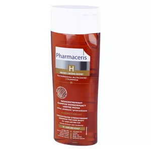 Pharmaceris H-KERATINEUM - skoncentrowany szampon wzmacniający do włosów osłabionych i przerzedzonych, 250 ml