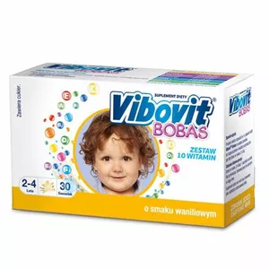 Vibovit BOBAS - 2-4 lat, smak waniliowy, saszetki, 30 sztuk