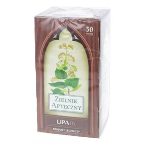 Zielnik Apteczny Lipa Fix, zioła do zaparzania, 30 saszetek