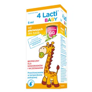 4 Lacti Baby, krople od pierwszych dni życia, 5 ml