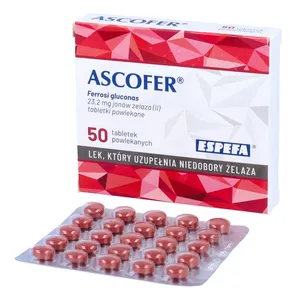 ASCOFER 23,2 mg, 50 tabletek powlekanych