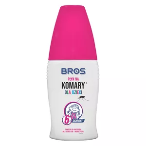 BROS - płyn na komary dla dzieci od 1 roku życia, 50 ml