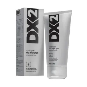 DX2 - szampon dla mężczyzn przeciw siwieniu ciemnych włosów, 150 ml