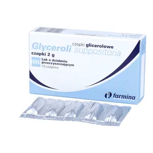 Glyceroli Suppositoria, 2 g, czopki glicerolowe, 10 sztuk