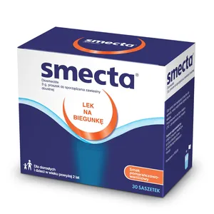 Smecta 3 g, smak pomarańczowo-waniliowy, 30 saszetek