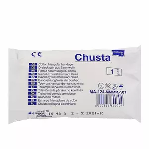 Chusta trójkątna - bawełniana, 1 sztuka