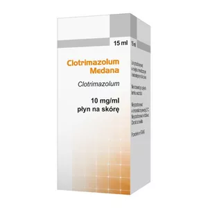 Clotrimazolum Medana 10 mg/ml, płyn, 15 ml