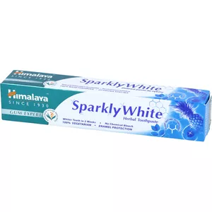 Himalaya Sparkly White - pasta wybielająca do mycia zębów, Lśniąca Biel, 75 ml