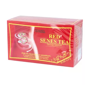 RED SENES TEA - produkt leczniczy w postaci ziół do zaparzania, 30 saszetek